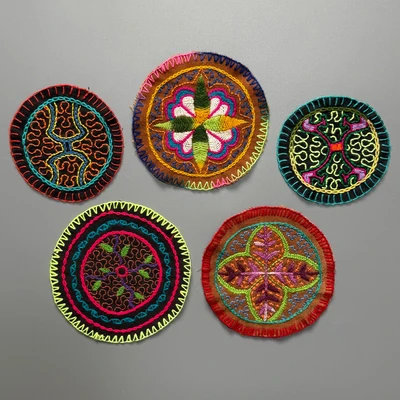 Алтарный коврик шипибо 13-10 см